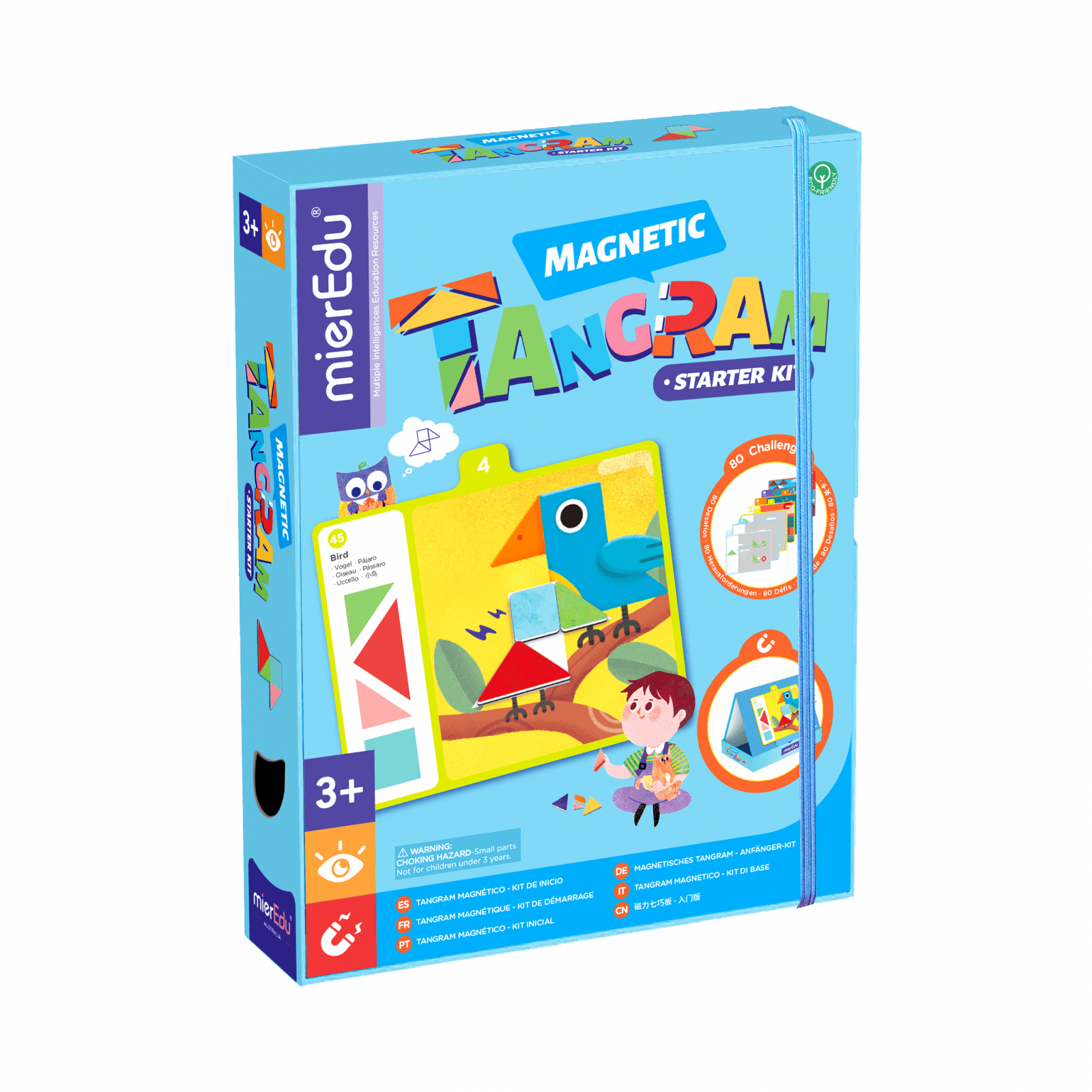Tangram magnetic - Starter kit - mierEdu - Publisol.ro