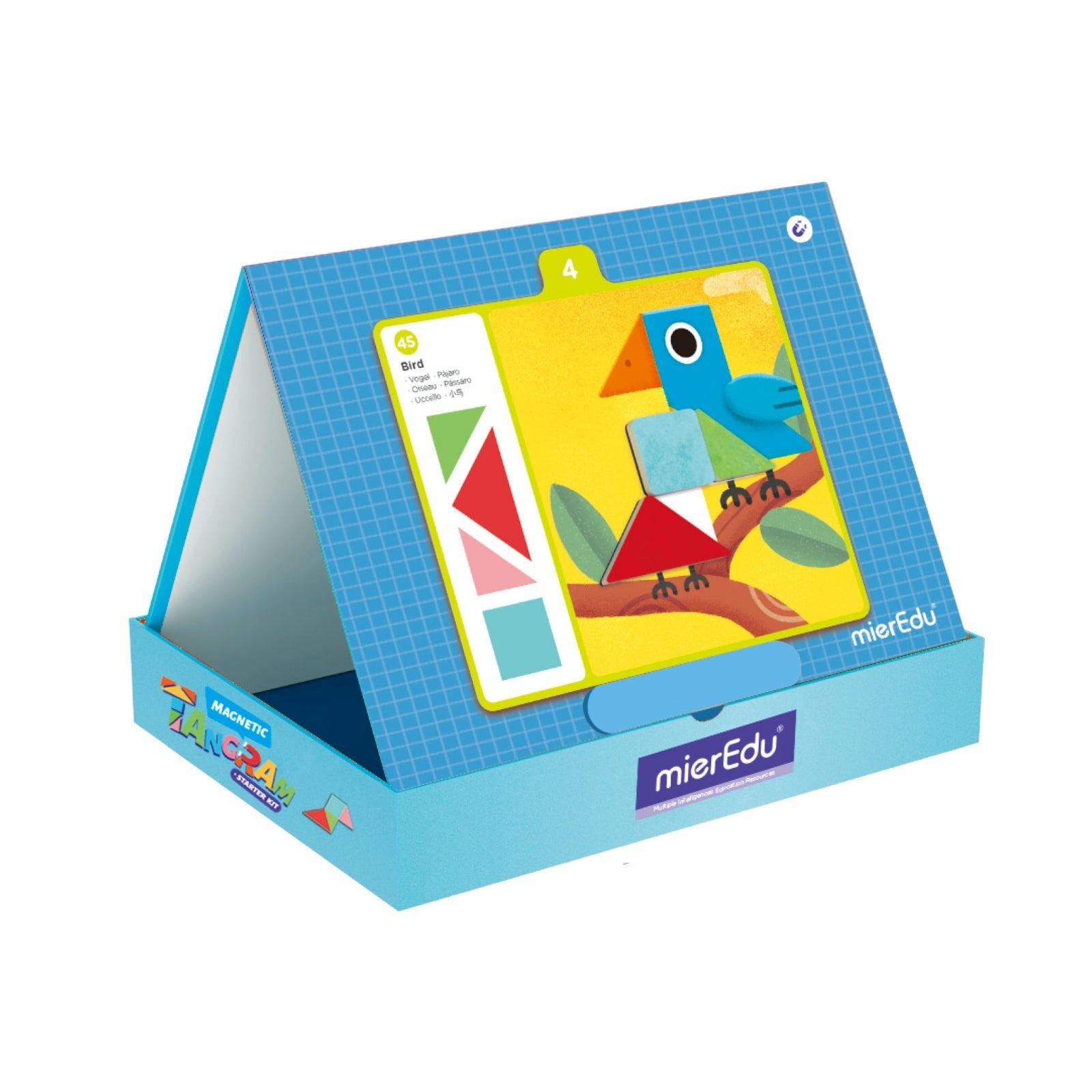 Tangram magnetic - Starter kit - mierEdu - Publisol.ro