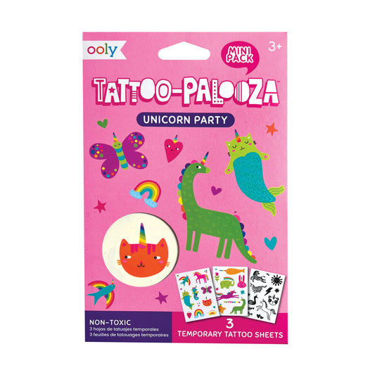Tatuaje temporare - Petrecerea Unicornilor, Tattoo Palooza - Ooly
