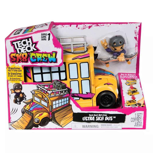 Tech Dech sk8 crew set de joaca autobuz - Publisol.ro