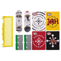 Tech deck fingerboard pachet cu obstacol disorder, Spin Master - Publisol.ro