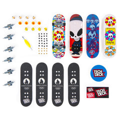 Tech deck pachet 4 piese fingerboard papa 9.6cm , Spin Master - Publisol.ro
