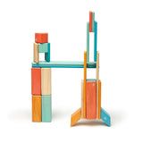 Tegu Sunset, set 24 piese din lmn magnetic - Publisol.ro