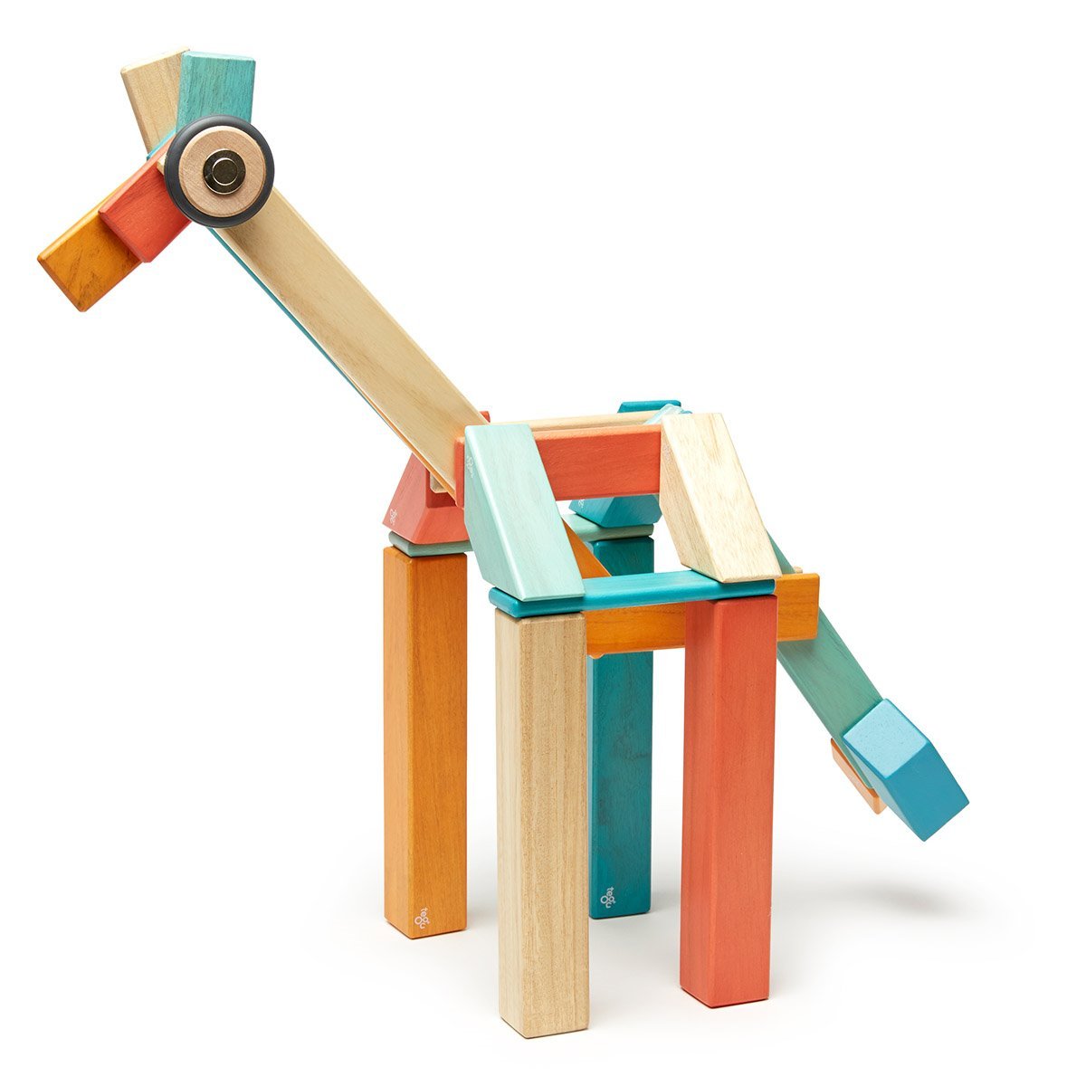 Tegu Sunset, set 42 piese din lemn magnetic - Publisol.ro