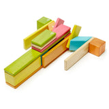 Tegu Tints, set 24 piese din lemn magnetic - Publisol.ro