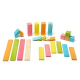 Tegu Tints, set 24 piese din lemn magnetic - Publisol.ro