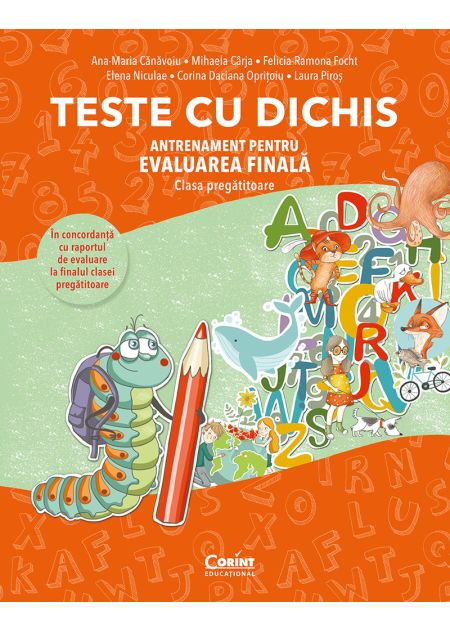 TESTE CU DICHIS. Antrenament pentru EVALUAREA FINALĂ – Clasa pregătitoare - Publisol.ro