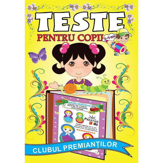 Teste pentru copii 2 - 4 ani. Clubul Premiantilor, de Prestige - Publisol.ro