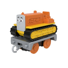 Thomas locomotiva motorizata echipa pe santier Thomas and Terence cu 2 vagoane - Publisol.ro