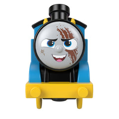 Thomas locomotiva motorizata echipa pe santier Thomas and Terence cu 2 vagoane - Publisol.ro
