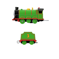Thomas locomotiva motorizata henry cu vagon, Mattel - Publisol.ro