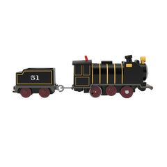 Thomas locomotiva motorizata hiro cu vagon, Mattel - Publisol.ro