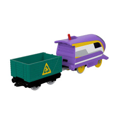 Thomas locomotiva motorizata kana cu vagon, Mattel - Publisol.ro