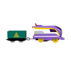 Thomas locomotiva motorizata kana cu vagon, Mattel - Publisol.ro