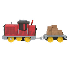 Thomas locomotiva motorizata selly cu vagon, Mattel - Publisol.ro