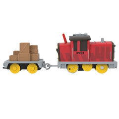 Thomas locomotiva motorizata selly cu vagon, Mattel - Publisol.ro