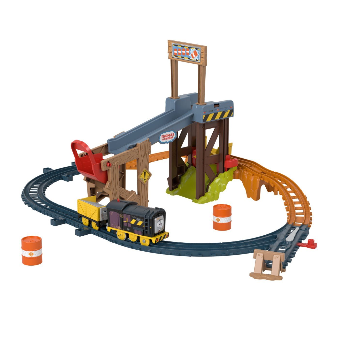 Thomas set de constructie ridica si incarca marfa cu diesel - Publisol.ro