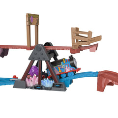 Thomas set de joaca crystal caves adventure cu locomotiva motorizata thomas, Mattel - Publisol.ro