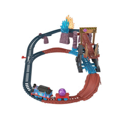 Thomas set de joaca crystal caves adventure cu locomotiva motorizata thomas, Mattel - Publisol.ro