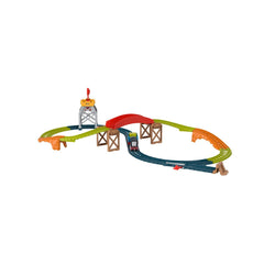 Thomas set de joaca cu locomotiva push along diesel si accesorii, Mattel - Publisol.ro