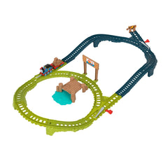 Thomas set de joaca cu locomotiva push along thomas si accesorii, Mattel - Publisol.ro