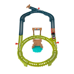 Thomas set de joaca cu locomotiva push along thomas si accesorii, Mattel - Publisol.ro