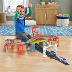 Thomas set de joaca motorizat cursa sodor, Mattel - Publisol.ro