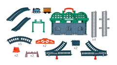 Thomas set de joaca motorizat gara knapford, Mattel - Publisol.ro