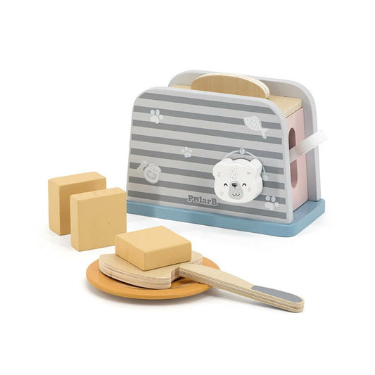 Toaster din lemn cu accesorii, nordic colors, Viga Toys - Publisol.ro