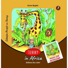 Tommy in Africa - puzzle din abtibilduri, de Dorin Bujdei