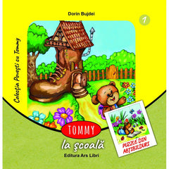 Tommy la scoala - puzzle din abtibilduri, de Dorin Bujdei