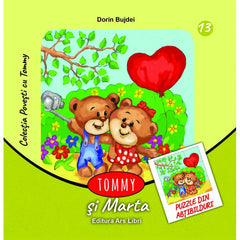 Tommy si Marta - puzzle din abtibilduri, de Dorin Bujdei