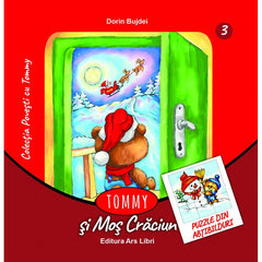 Tommy si Mos Craciun - puzzle din abtibilduri, de Dorin Bujdei
