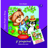 Tommy si pinguinul - puzzle din abtibilduri, de Dorin Bujdei