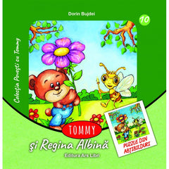 Tommy si Regina Albina - puzzle din abtibilduri, de Dorin Bujdei