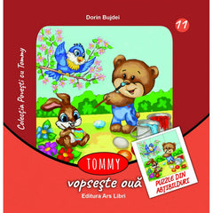 Tommy vopseste oua - puzzle din abtibilduri, de Dorin Bujdei