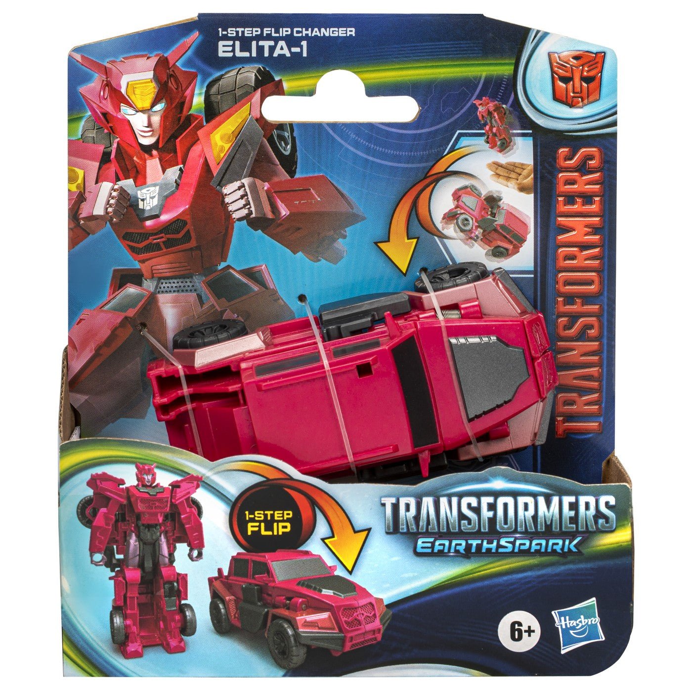 Transformers 7 earthspark figurina transformabila elita-1 6cm, Hasbro - Publisol.ro