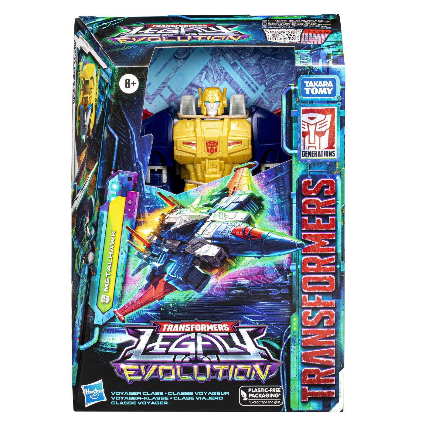 Transformers legacy evolution figurina metalhawk 17cm, Hasbro - Publisol.ro
