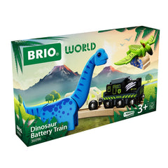 Trenulet cu baterii, aventura dinozaurilor, BRIO - Publisol.ro