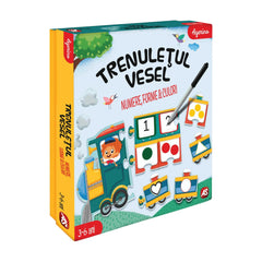 Trenuletul vesel numere forme culori, AS - Publisol.ro