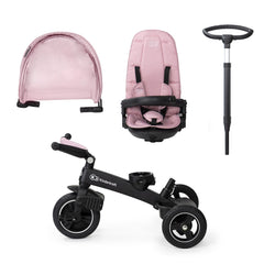 Tricicleta kinderkraft easytwist, mauvelous pink, Kinderkraft - Publisol.ro
