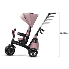 Tricicleta kinderkraft easytwist, mauvelous pink, Kinderkraft - Publisol.ro