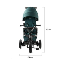 Tricicleta kinderkraft easytwist, midnight green, Kinderkraft - Publisol.ro