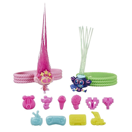 Trolls set 2 figurine micii dansatori, Hasbro - Publisol.ro