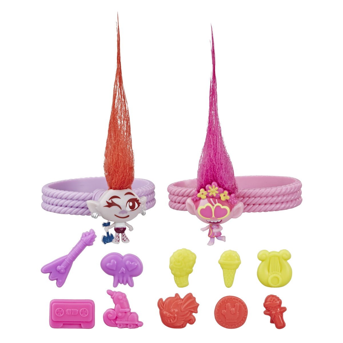 Trolls set 2 figurine micii dansatori, Hasbro - Publisol.ro