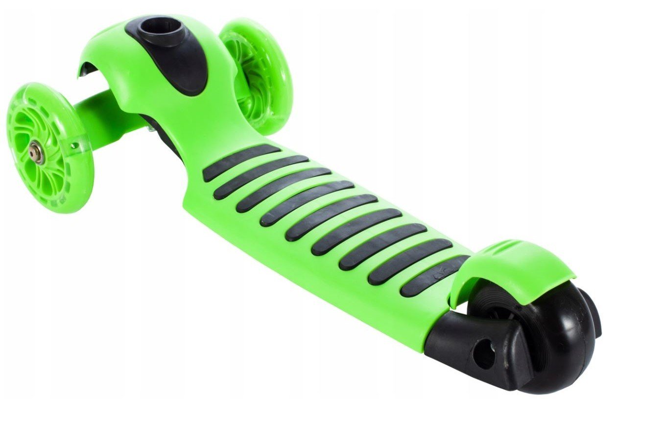 Trotineta malplay buburuza tip scooter cu 3 roti verde, AS - Publisol.ro