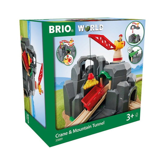 Tunel cu macara pentru trenulete, BRIO - Publisol.ro