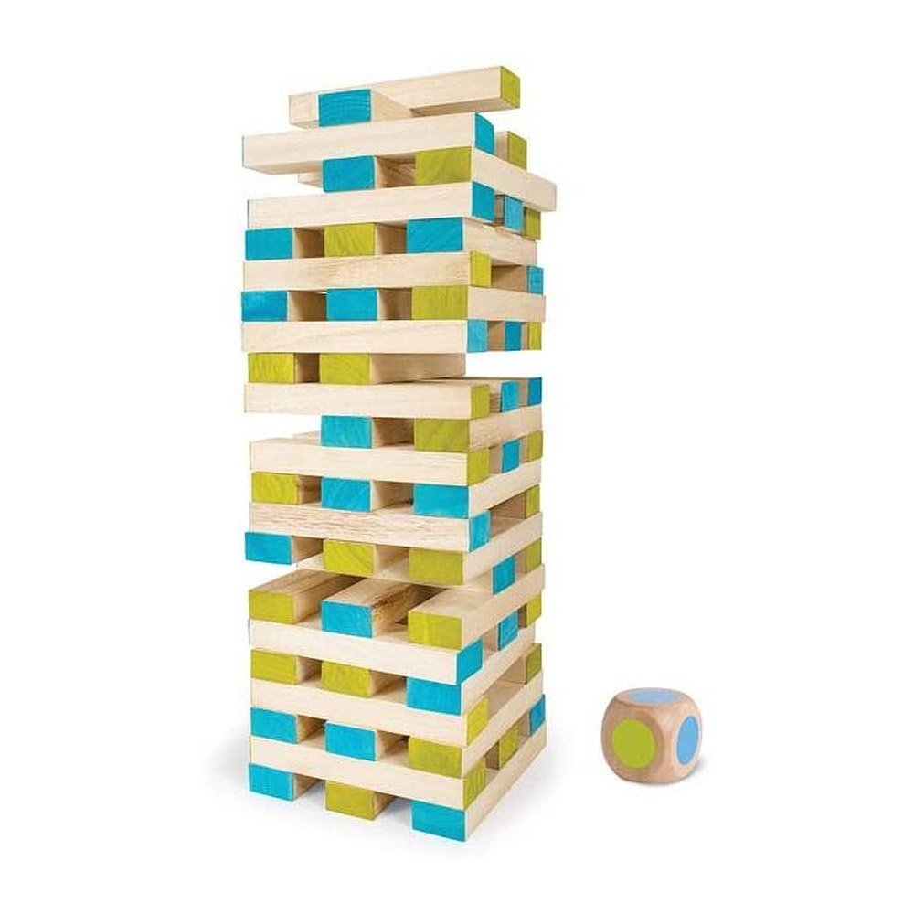 Turn Jenga Gigant cu zaruri, BS Toys - Publisol.ro