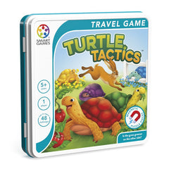 Turtle Tactics, joc de logica cu 48 de provocari, 5+ ani, editie internationala, Smart Games - Publisol.ro