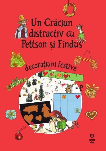 UN CRACIUN DISTRACTIV CU PETTSON SI FINDUS: DECORATIUNI FESTIVE, de SVEN NORDQVIST - Publisol.ro